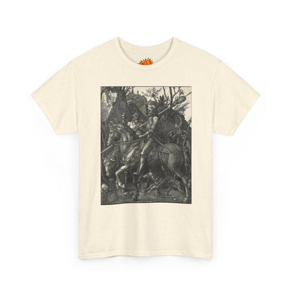 Knight. Death and the Devil - Albrecht Durer. Heavy Cotton Tee Many Colors/Sizes