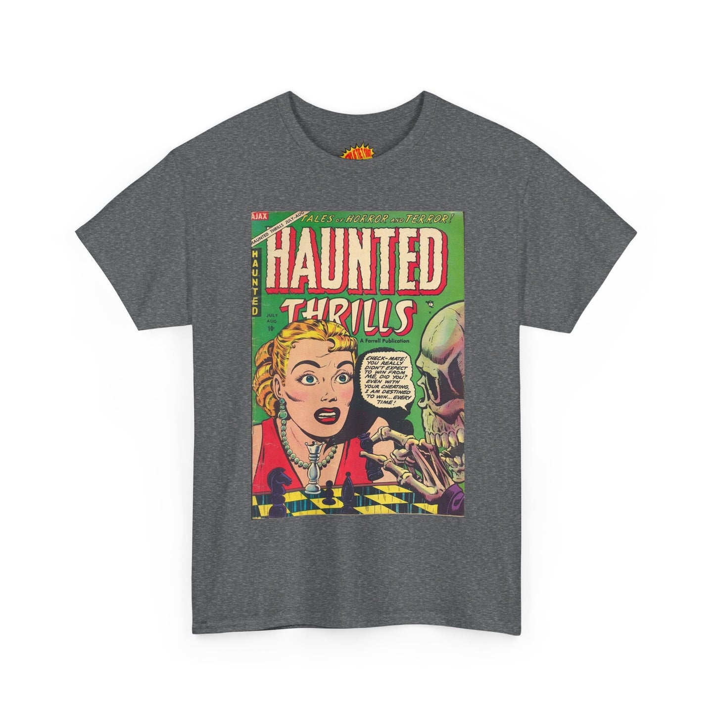 Haunted Thrills July - August Comic Tee Shirt *Multiple Colors*