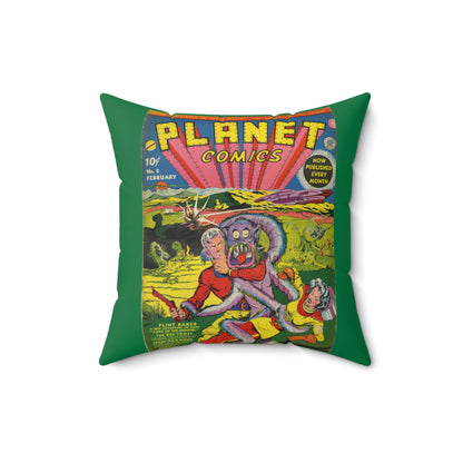 Planet Comics #2 Square Pillow
