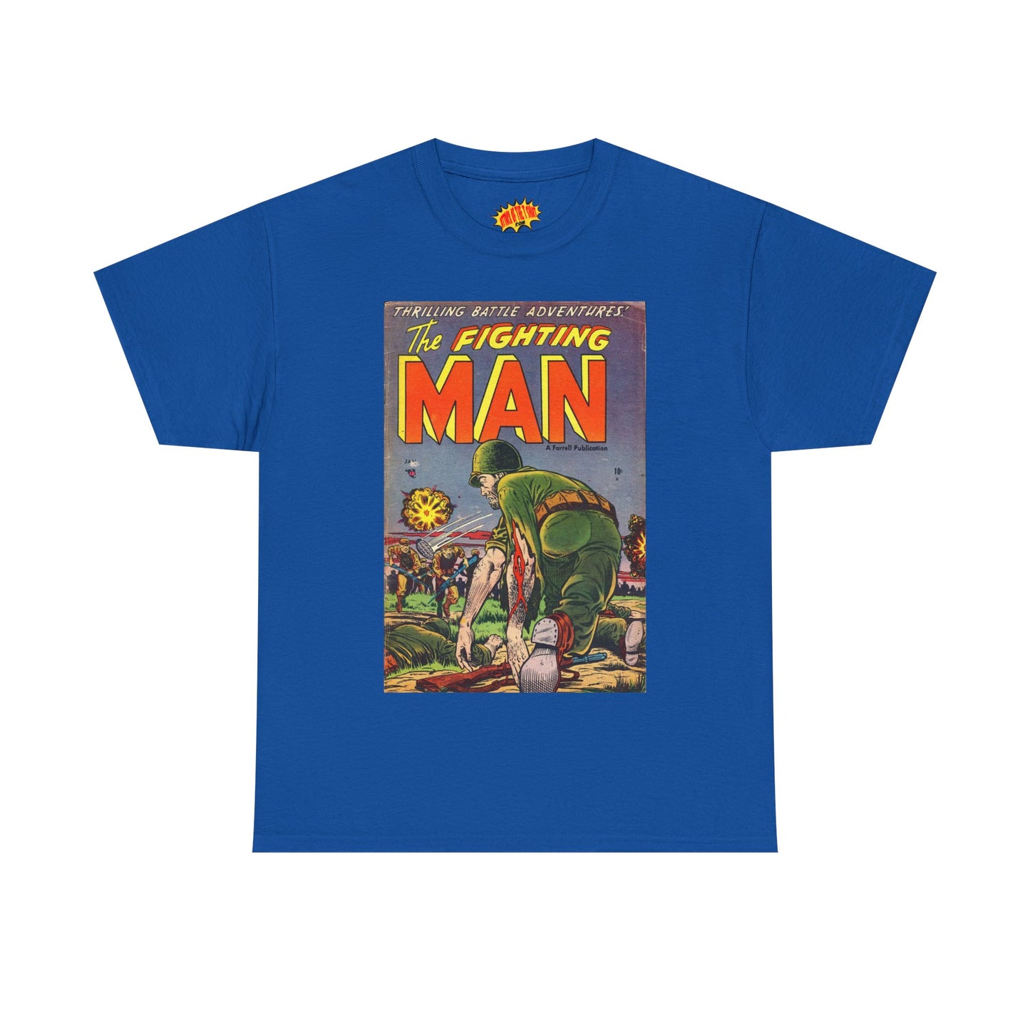 The Fighting Man January Comic Tee Shirt *Multiple Colors*