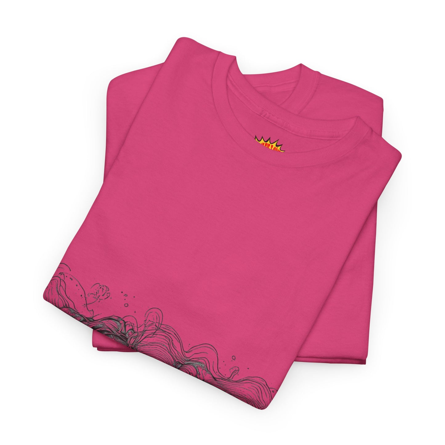 Line Drawing Graphic Art Tee Shirt *Multiple Colors*