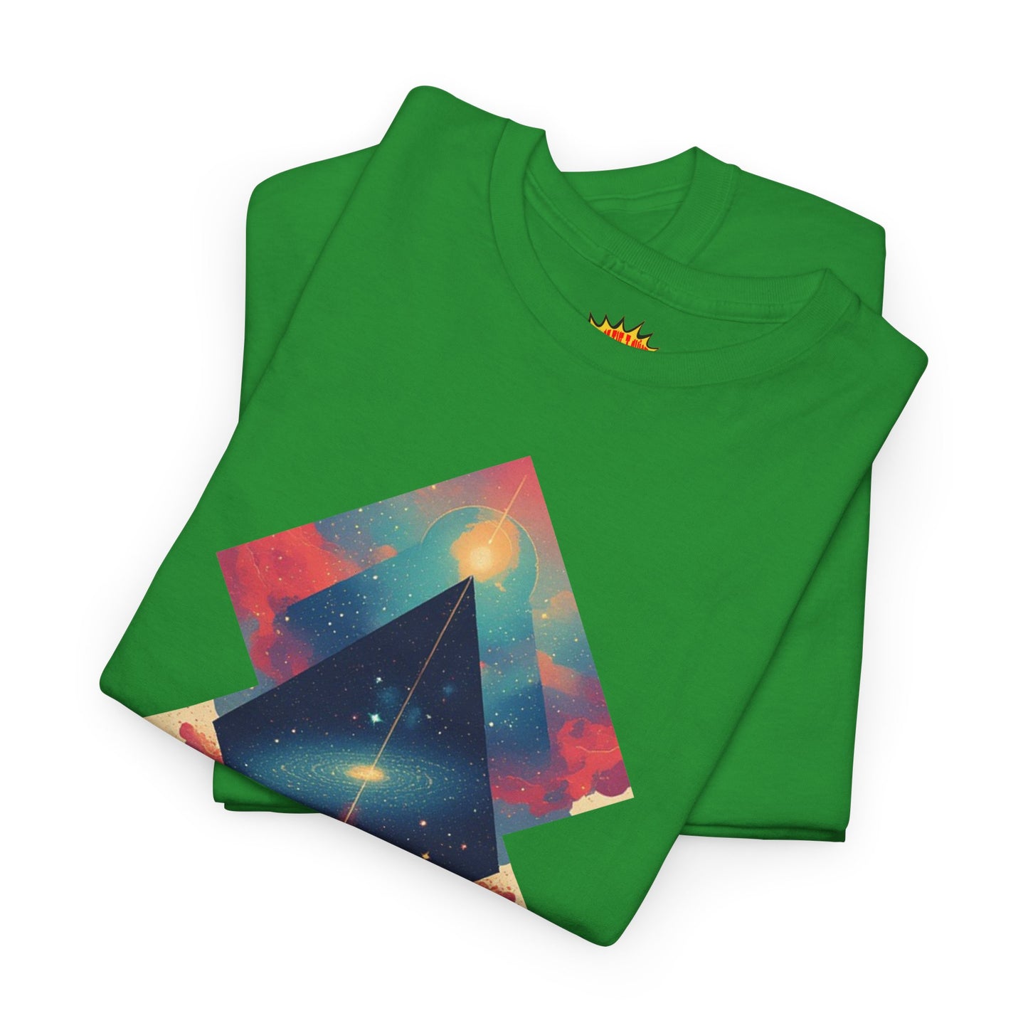 Geometric Shape Galaxy Graphic Space Art Tee Shirt *Multiple Colors*