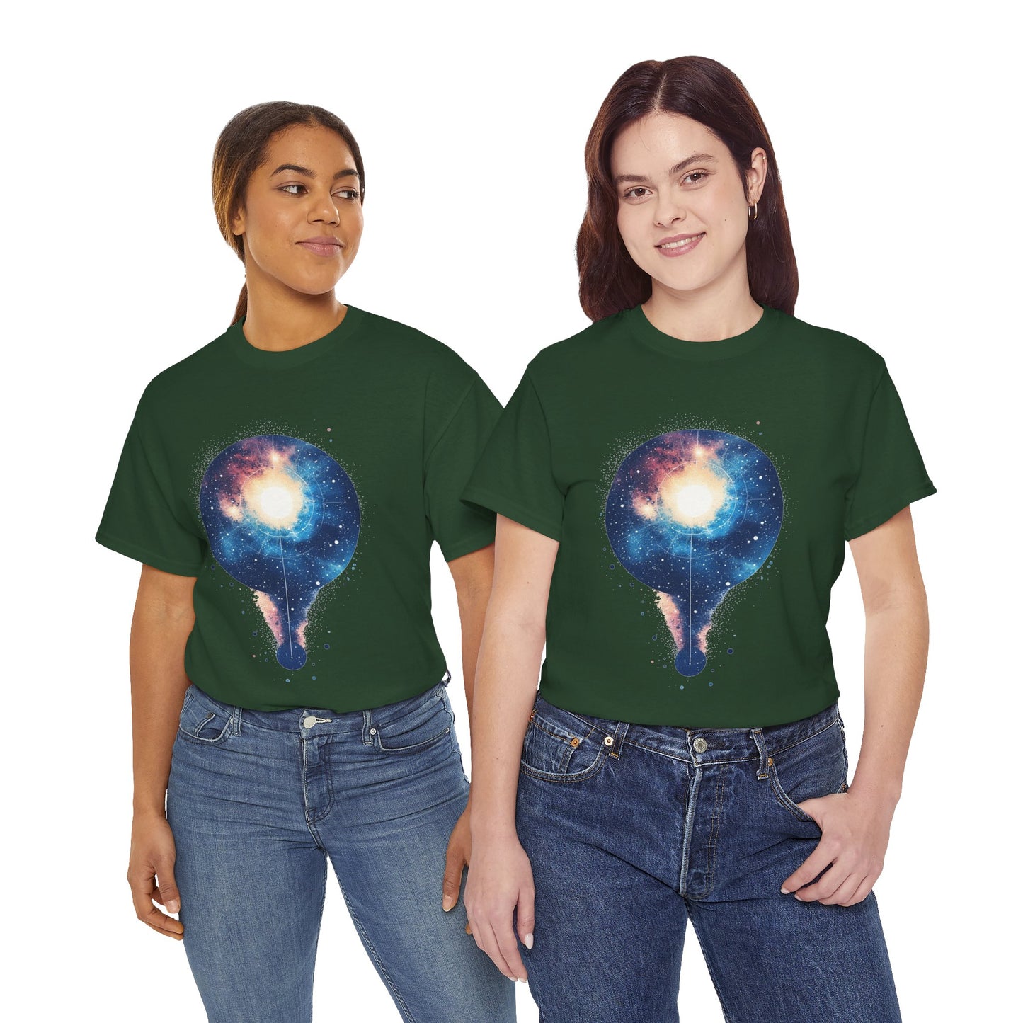 Star Galaxy Nebula Art Graphic Tee Shirt *Multiple Colors*