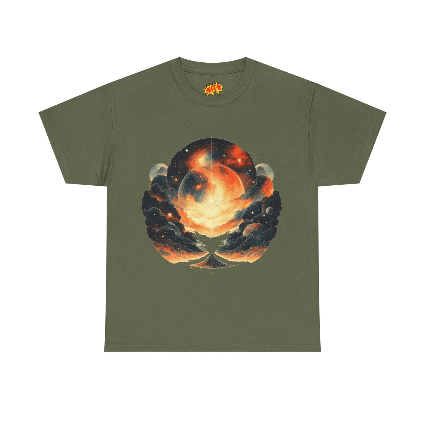 Moonscape w/Clouds Graphic Tee Shirt *Multiple Colors*