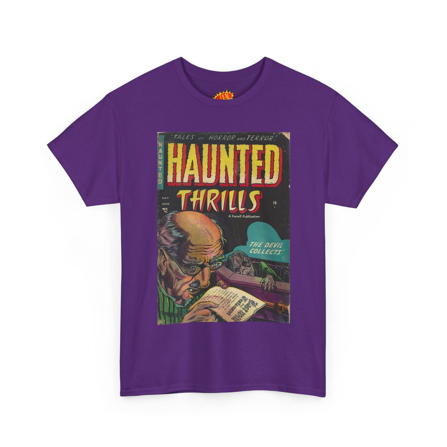 Haunted Thrills May - June Comic Tee Shirt *Multiple Colors*