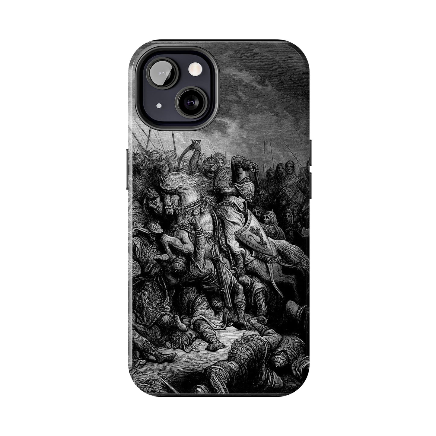 Richard and Saladin by Gustave Dore iPhone Case *Many Sizes Available*