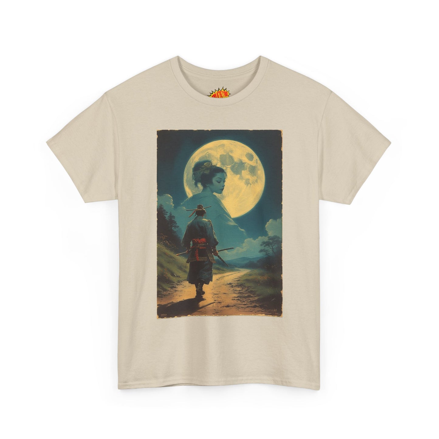 Travelling Samurai w/Cloud Woman T-Shirt *Multiple Colors*