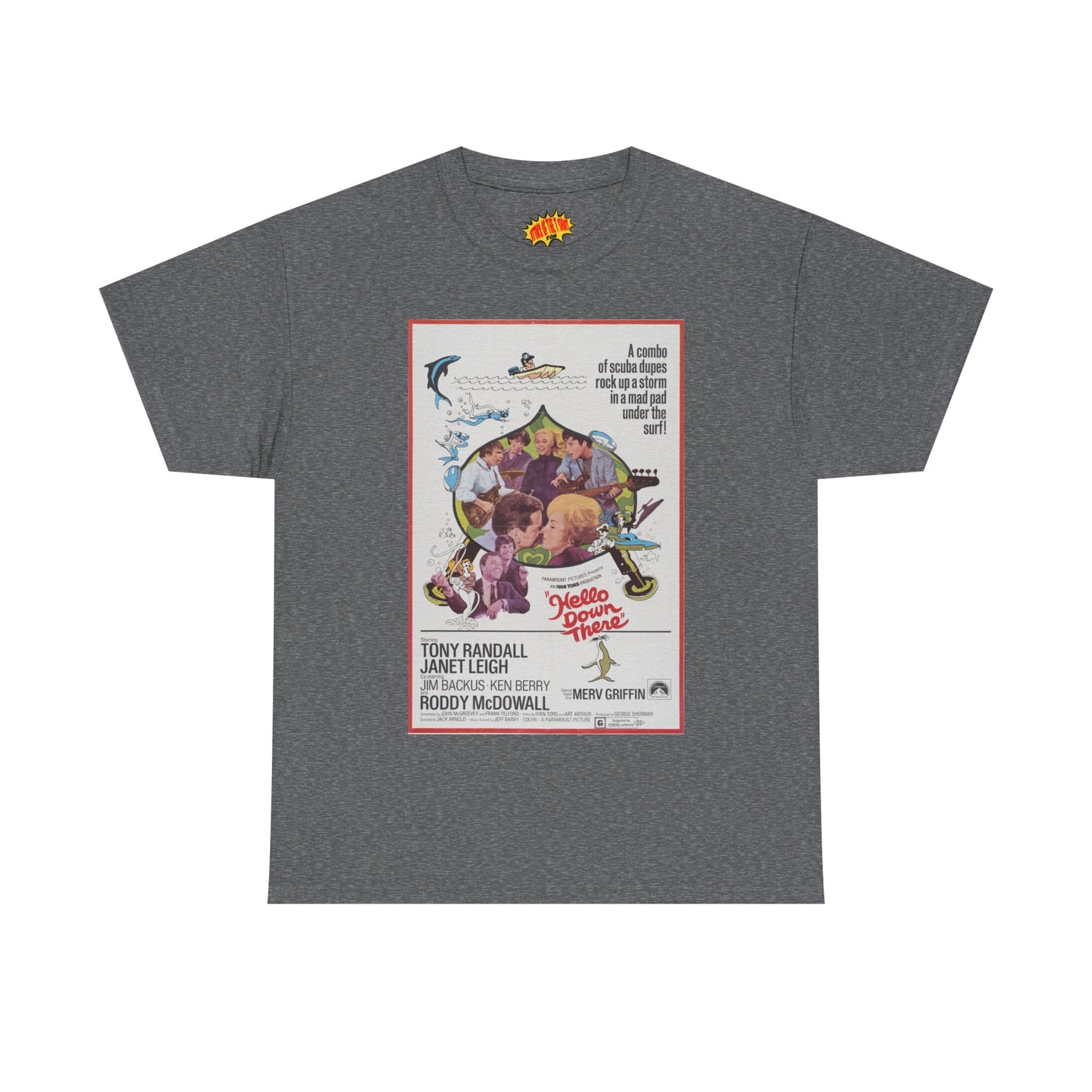 Hello Down There Movie Poster T-Shirt *Multiple Colors*