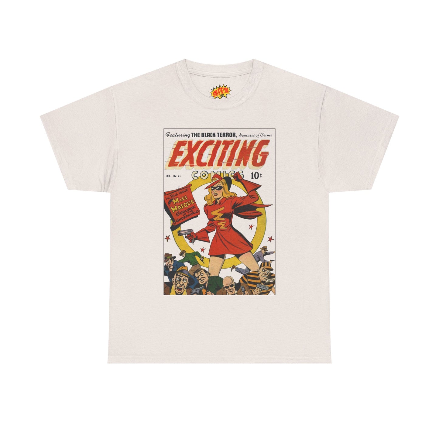 Exciting Comics #53 - Heavy Cotton Tee *Many Sizes and Colors Available*