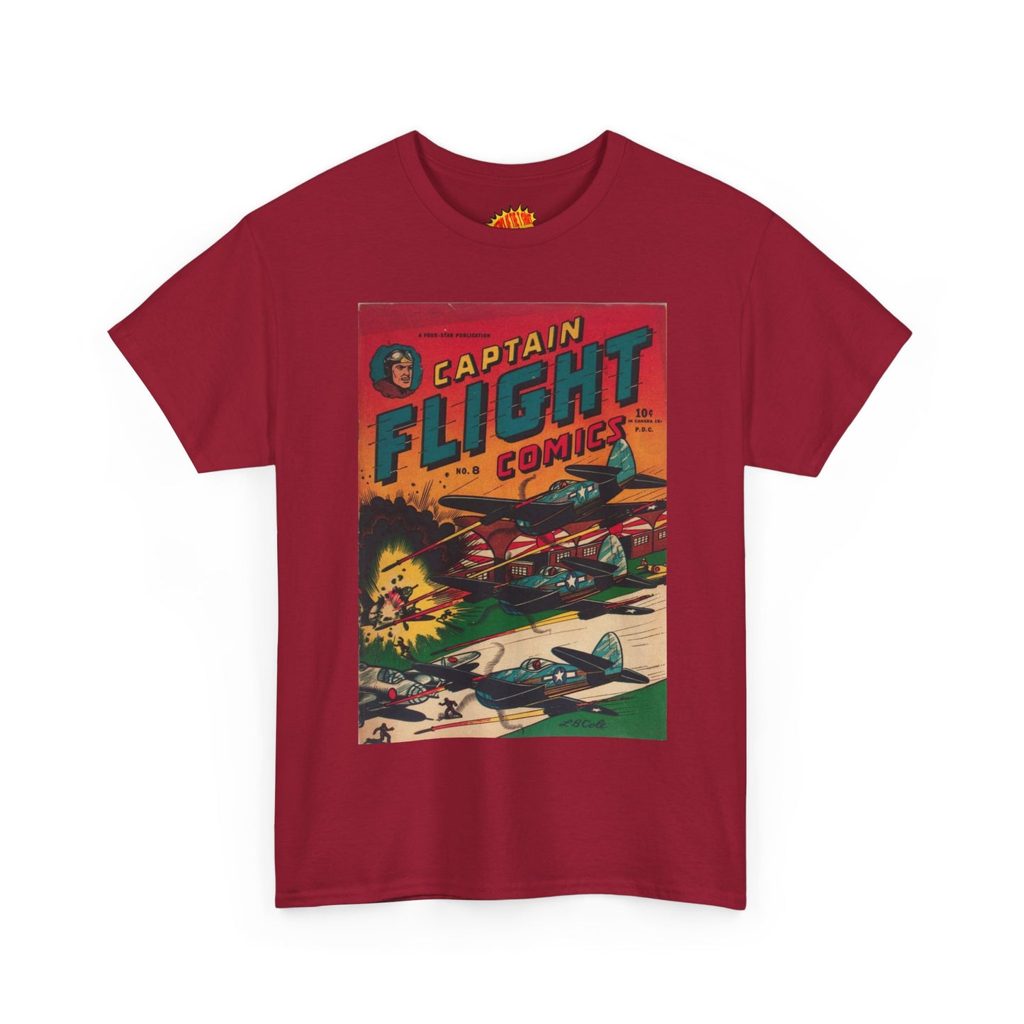 Captain Flight No. 8 Comic Tee Shirt *Multiple Colors*