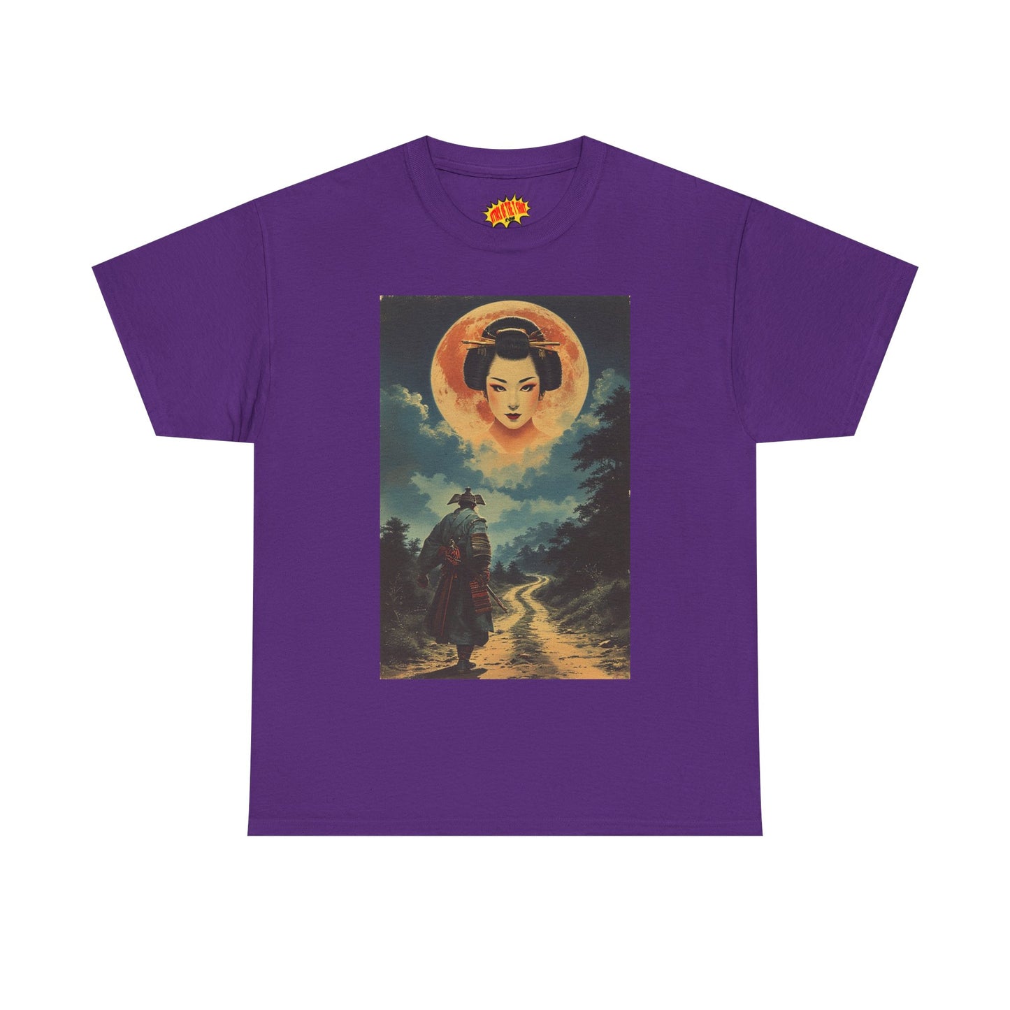 Samurai w/Blood Moon Woman T-Shirt *Multiple Colors*