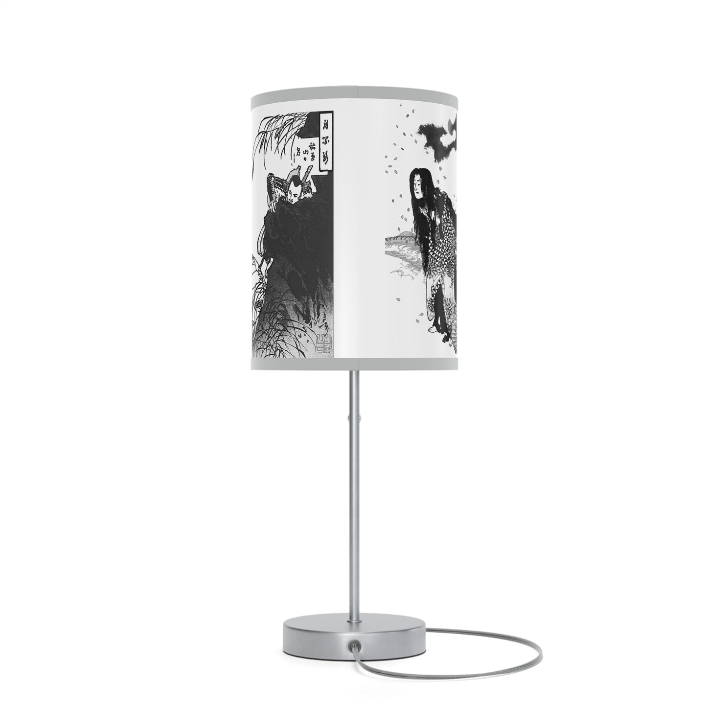 Japanese Woodcut Lamp