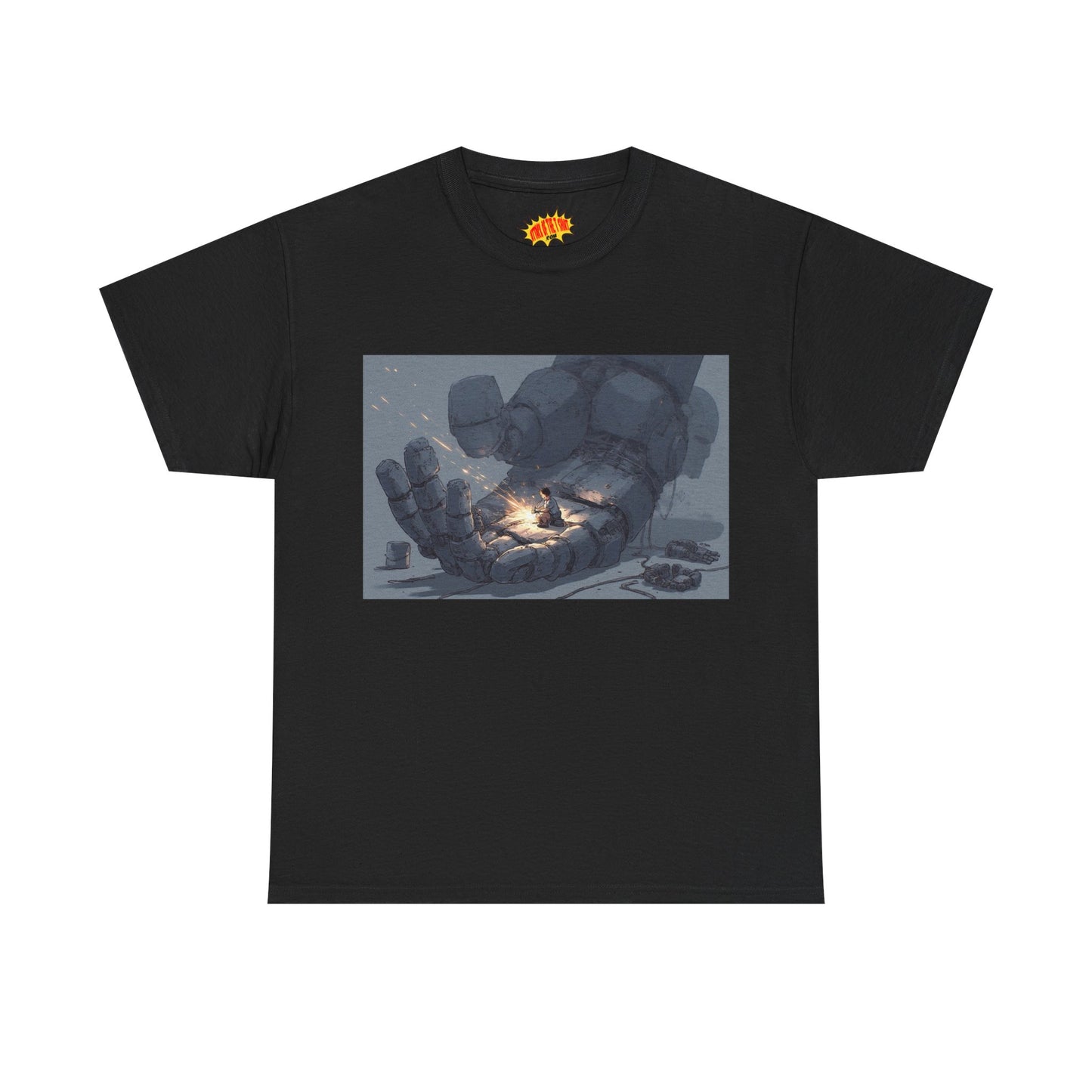 Anime Robot Mech Hand Welder Scene T-Shirt *Multiple Colors*