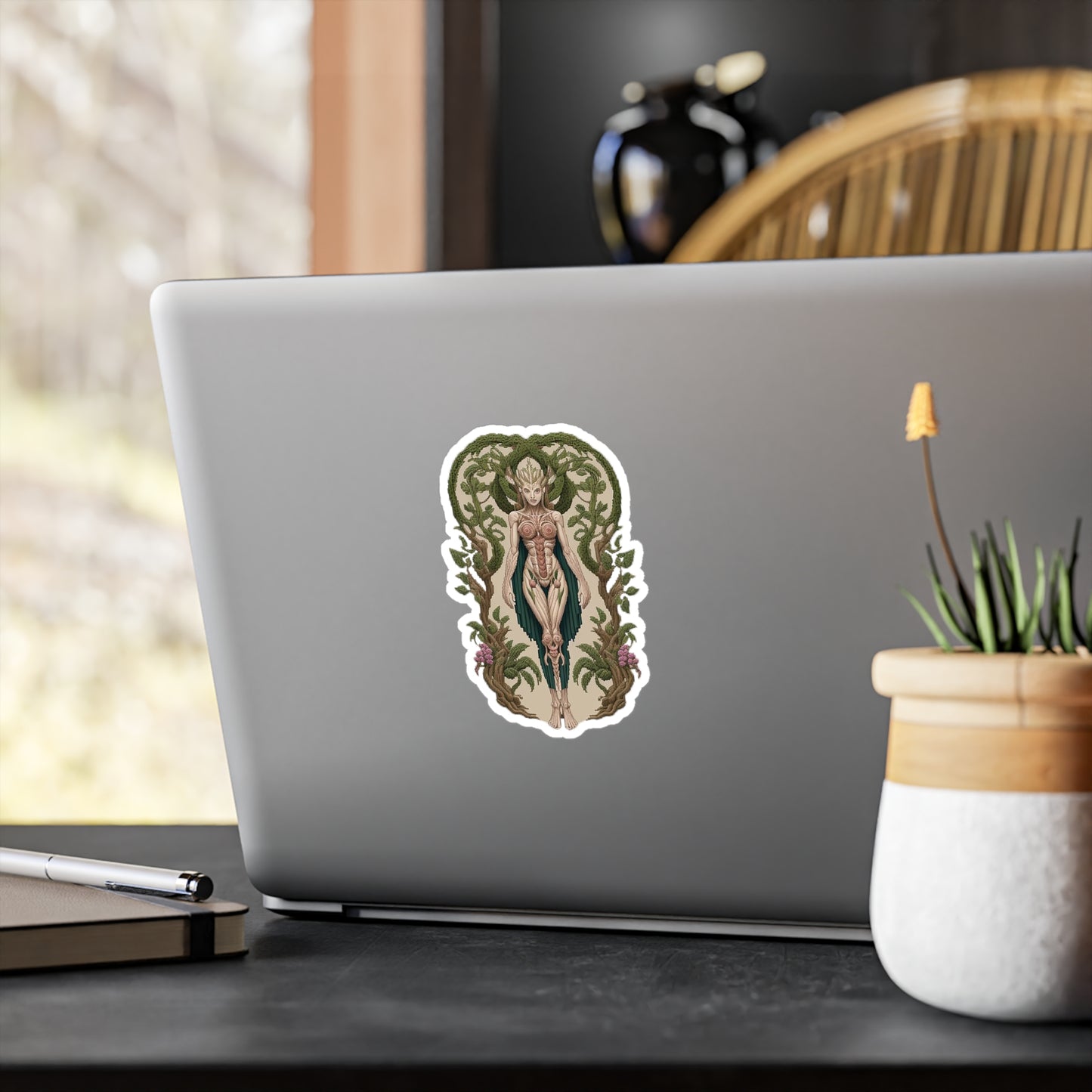 Dryad Forest Dweller Durable Vinyl Decal Sticker