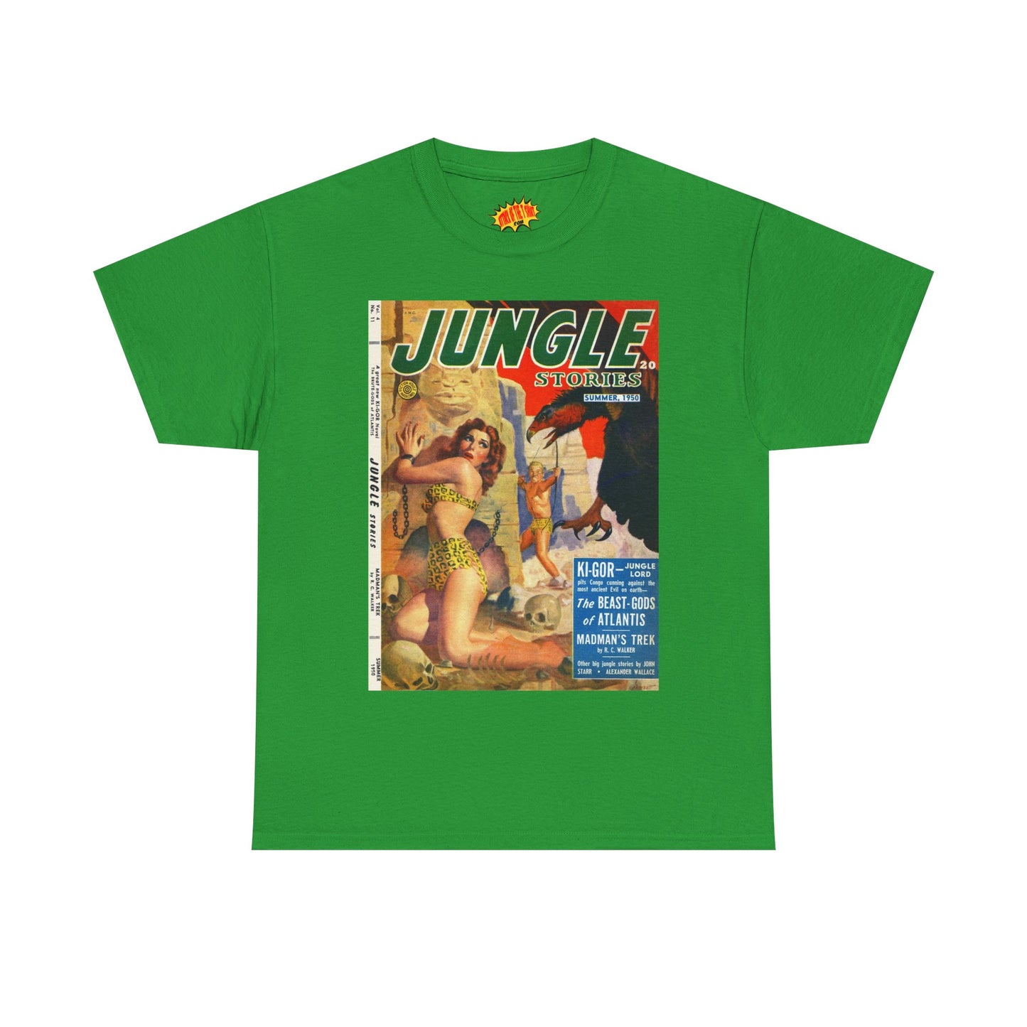 Jungle Stories Summer 1950 Comic Tee Shirt *Multiple Colors*