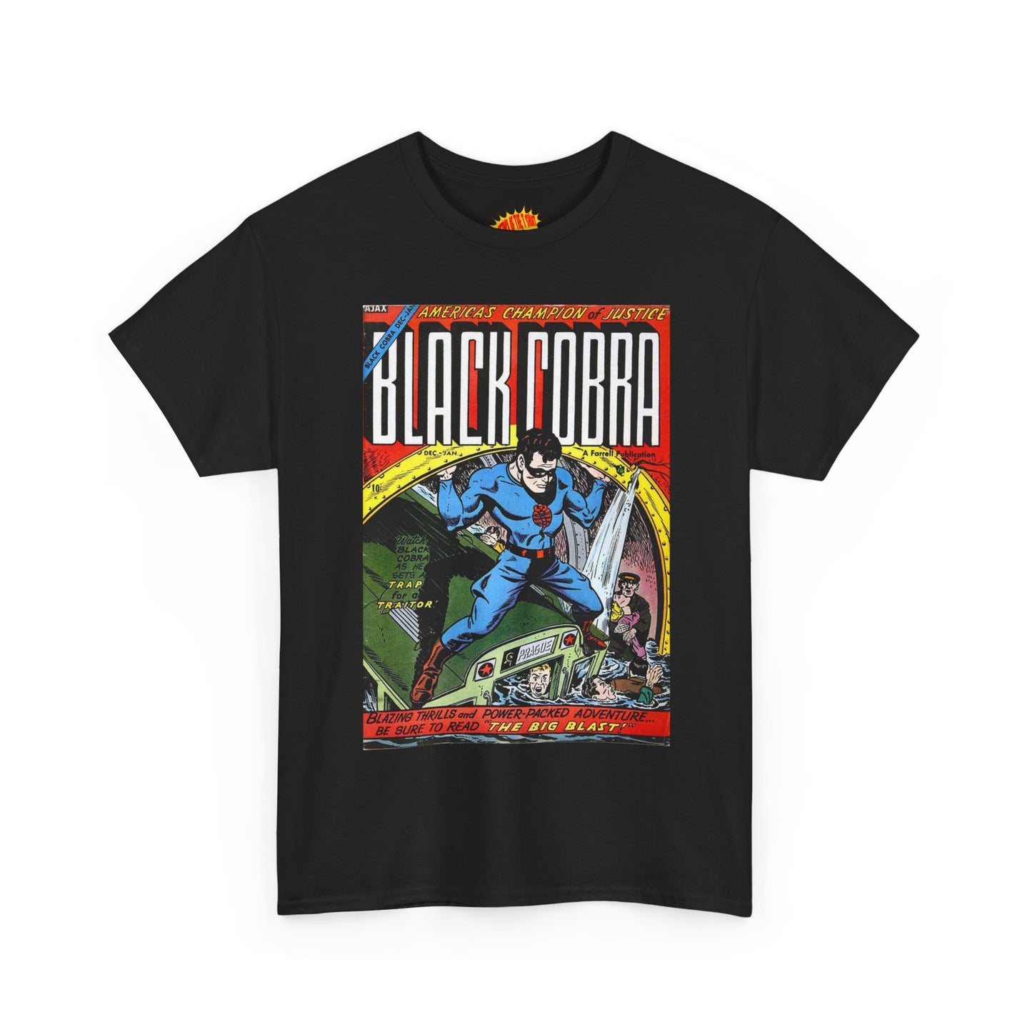 Black Cobra December - January Comic Tee Shirt *Multiple Colors*