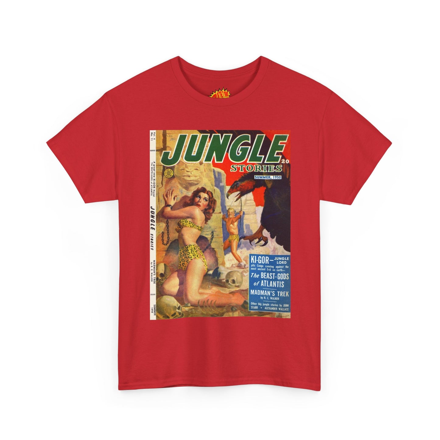 Jungle Stories Summer 1950 Comic Tee Shirt *Multiple Colors*