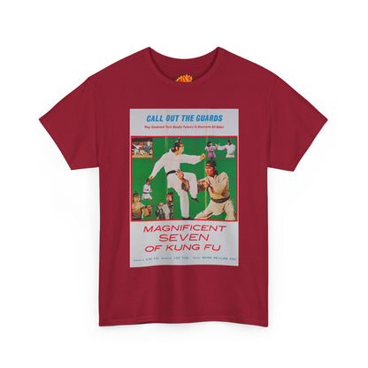 Magnificent Seven of Kung-Fu Movie Poster T-Shirt