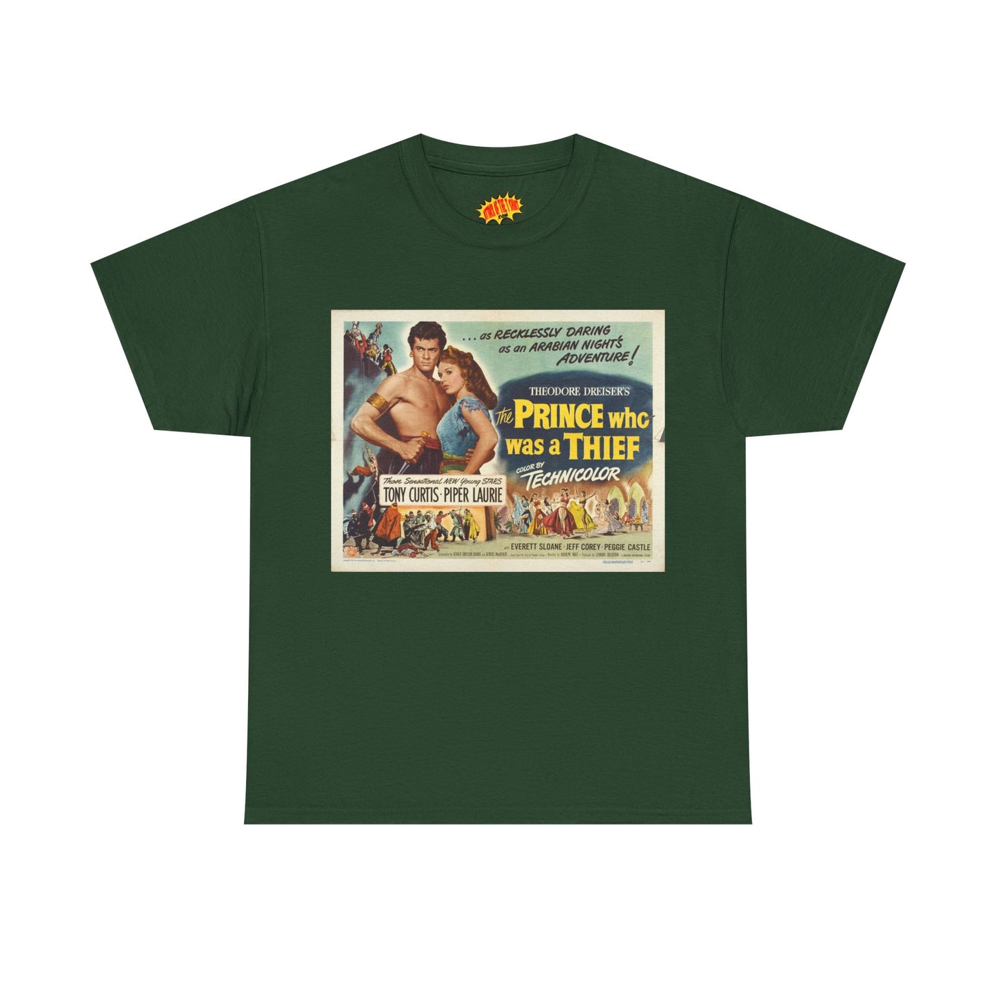 The Prince Who was a Thief Movie Poster T-Shirt *Multiple Colors*