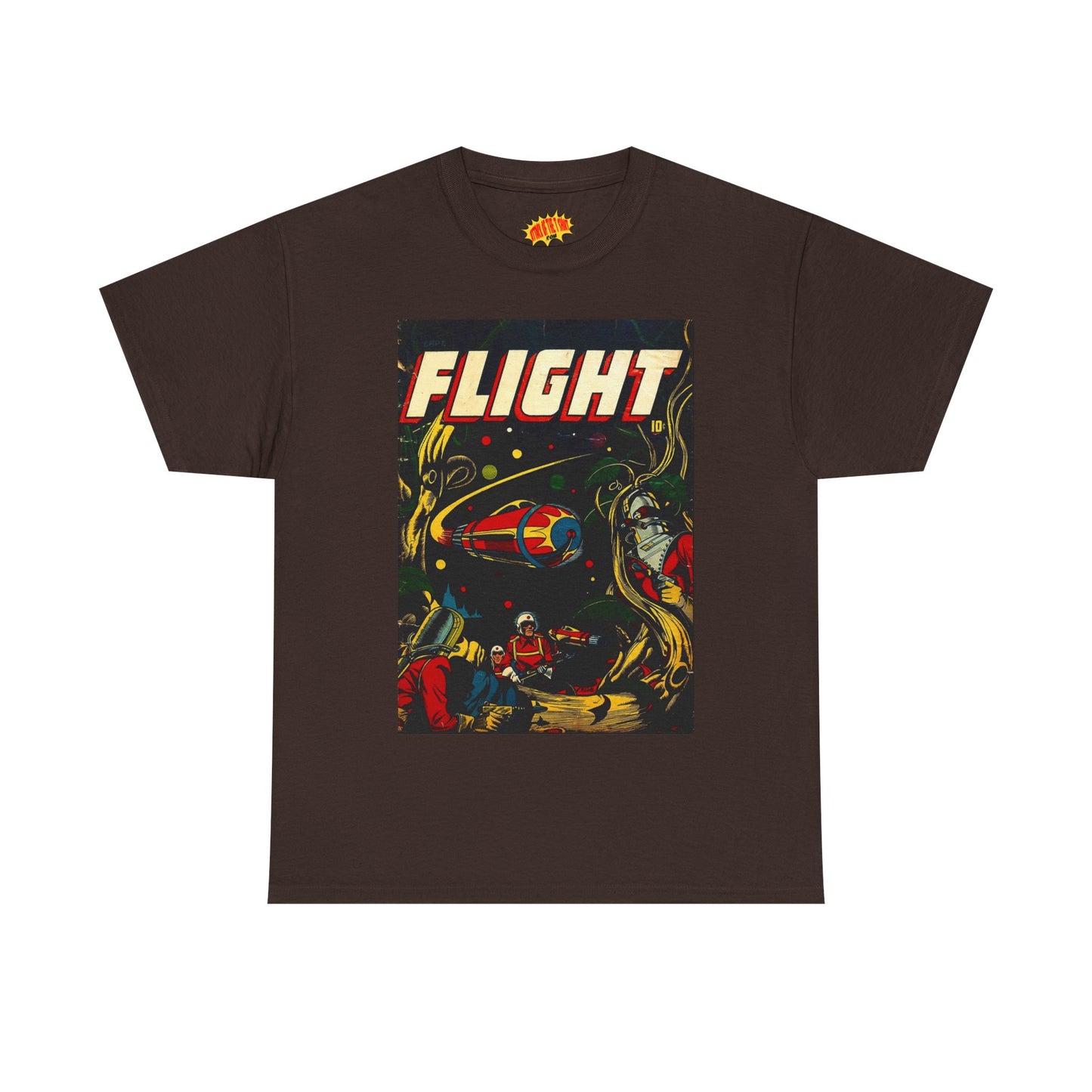 Captain Flight Comic Tee Shirt *Multiple Colors*