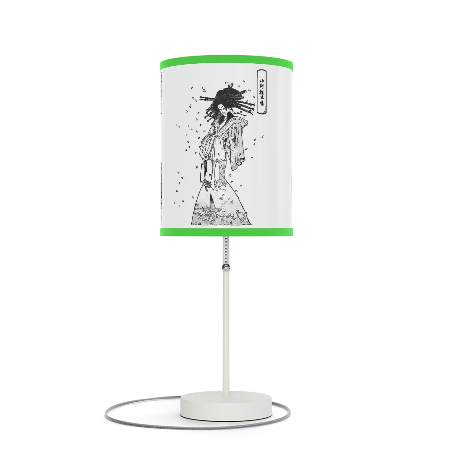 Japanese Woodcut Lamp