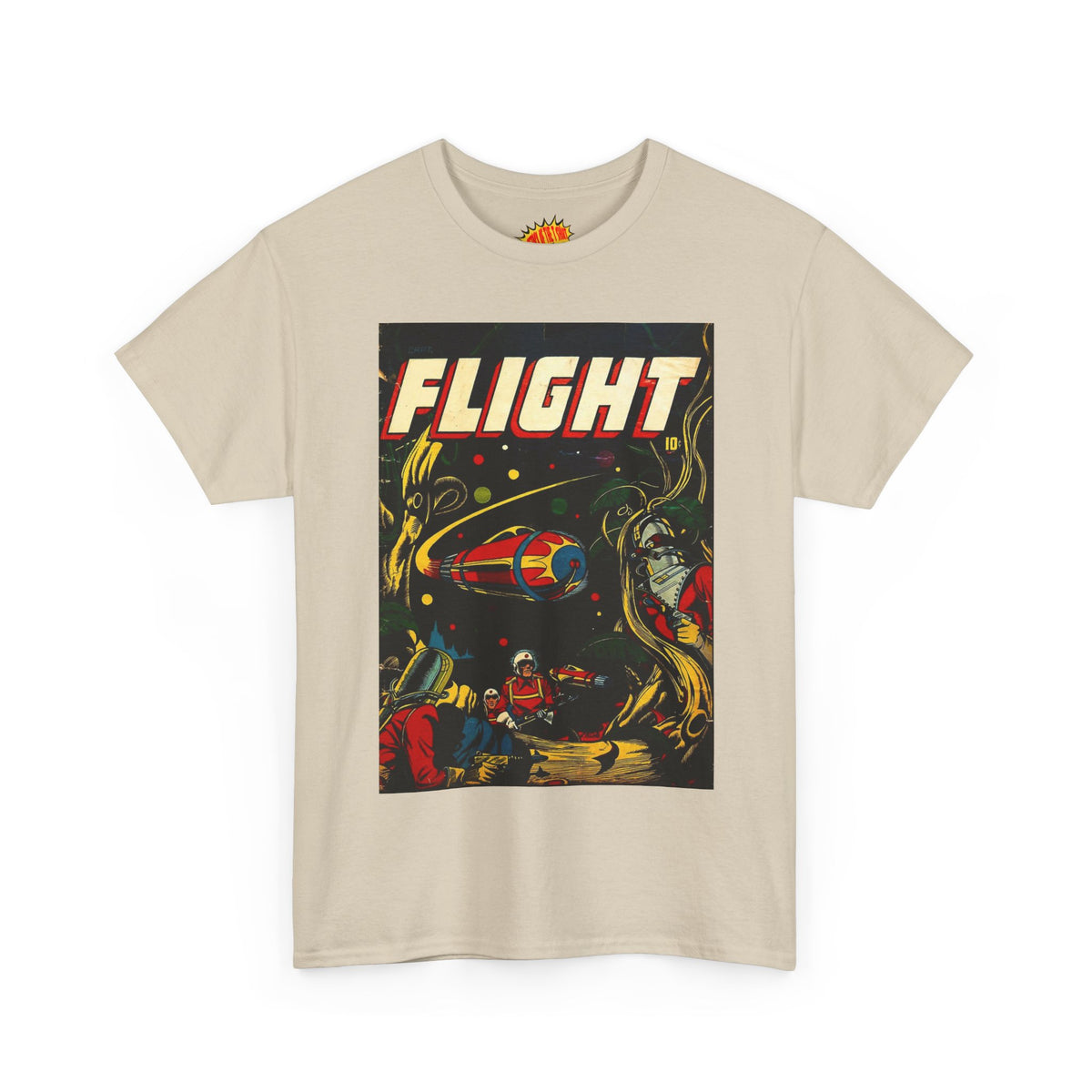Captain Flight Comic Book Tee Shirt