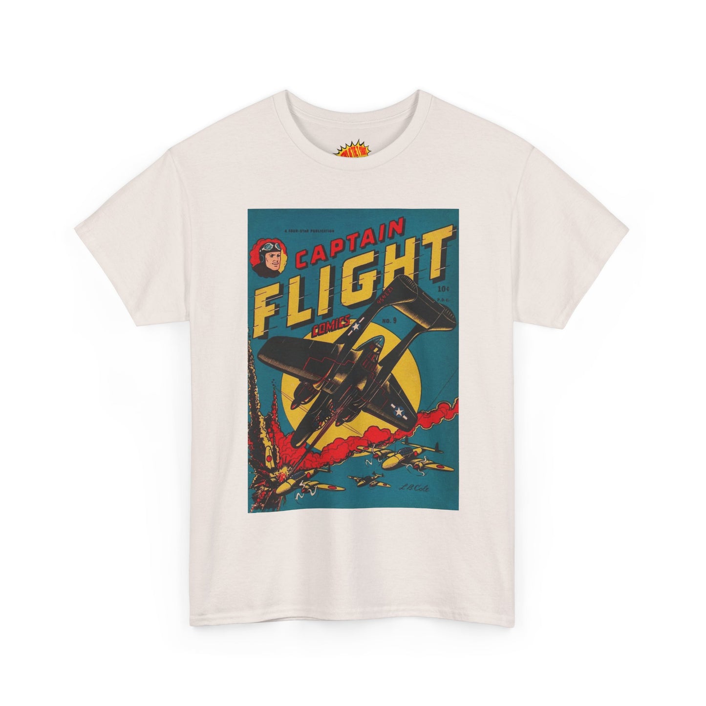 Captain Flight No. 9 Comic Tee Shirt *Multiple Colors*