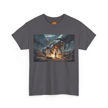 Anime Mech Factory w/Welder & Robot Hand T-Shirt