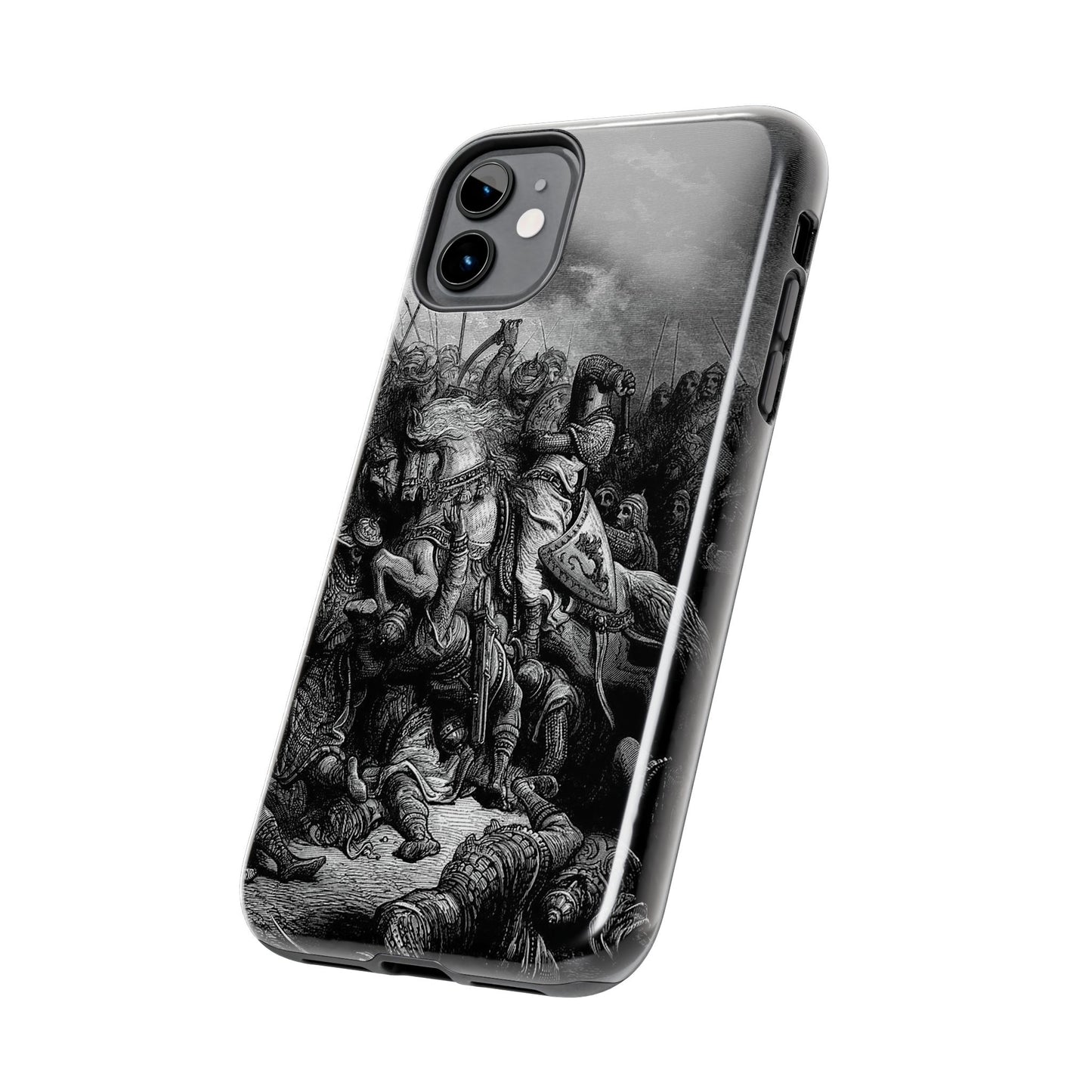 Richard and Saladin by Gustave Dore iPhone Case *Many Sizes Available*