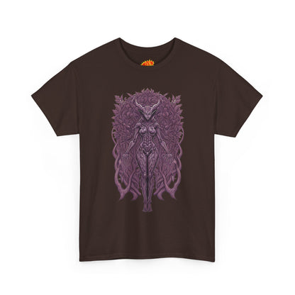Violet Dryad Heavy Cotton Forest Dweller Tee Shirt