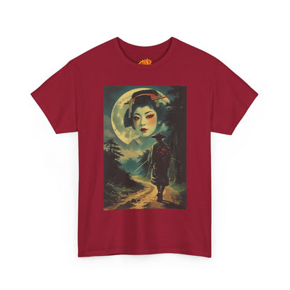 Night Traveller w/Full Moon Geisha T-Shirt