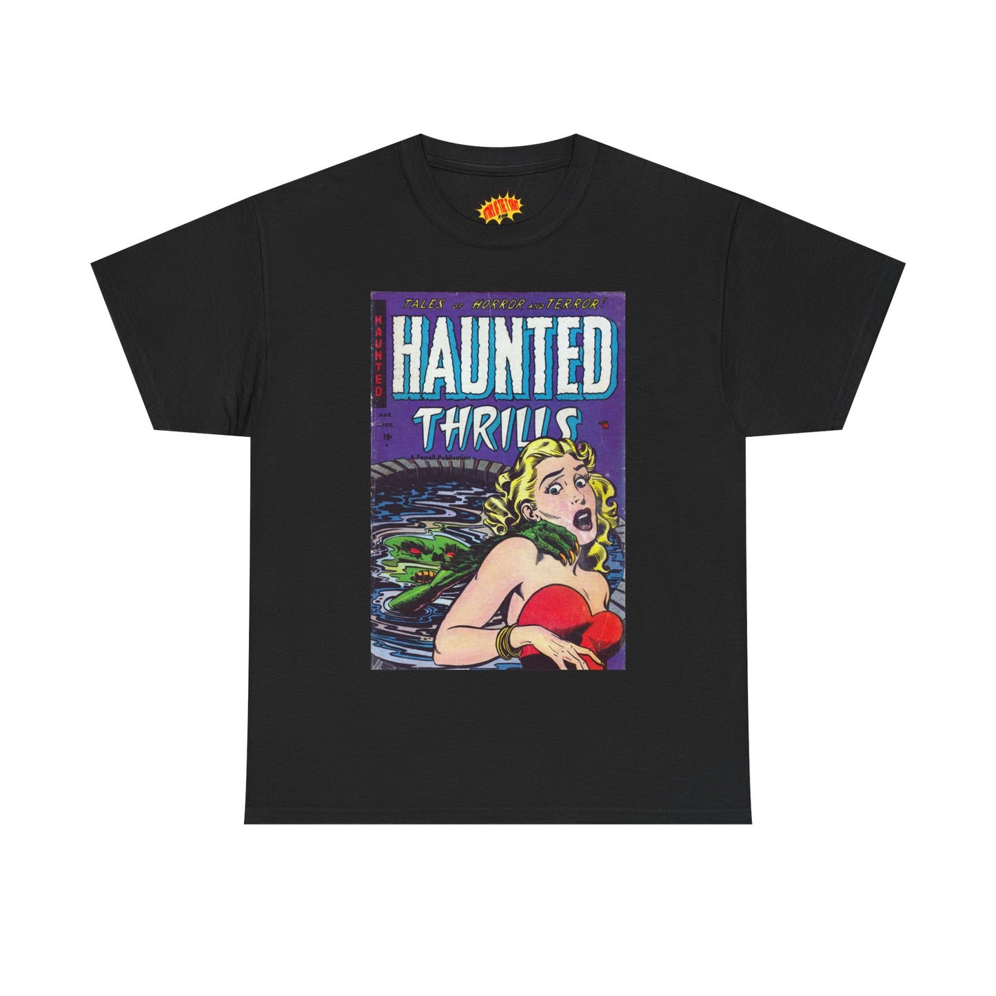 Haunted Thrills March - April Comic Tee Shirt *Multiple Colors*