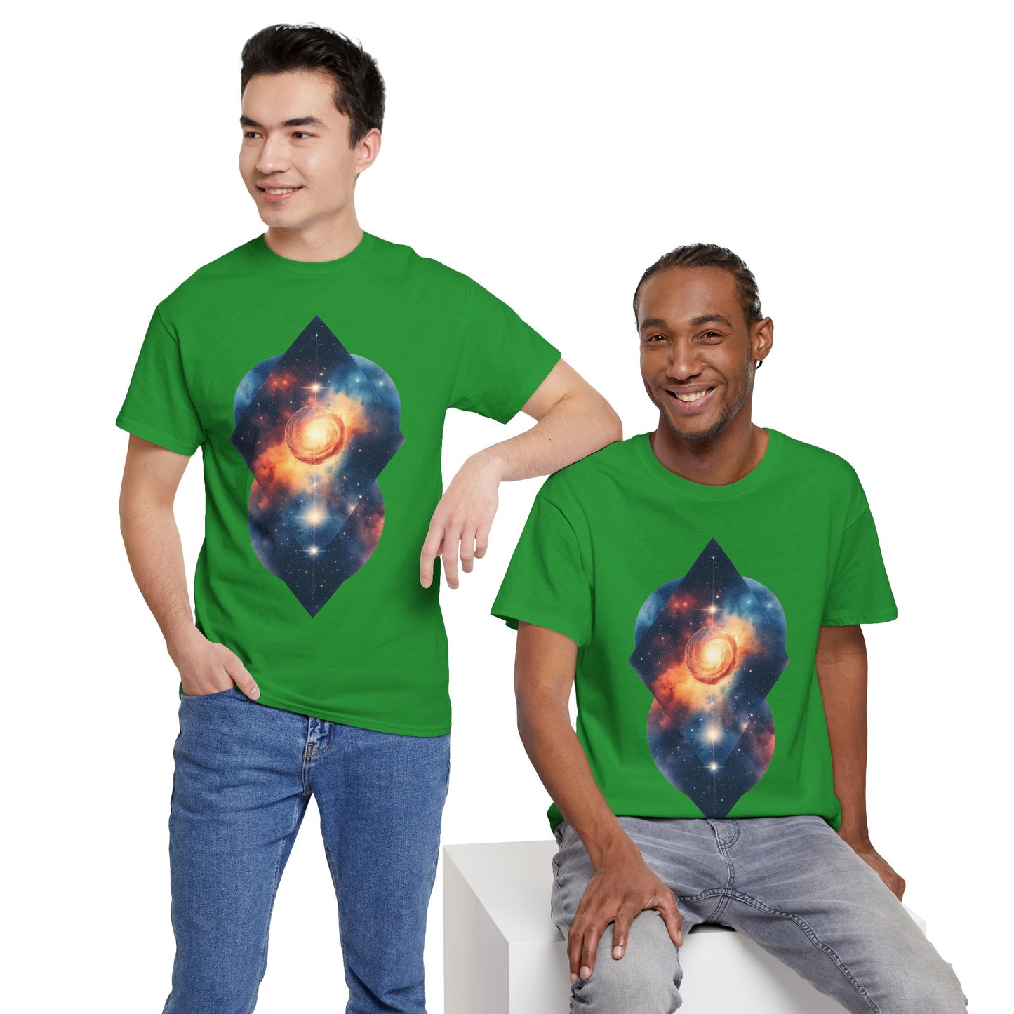 Double Diamond Nebula Graphic Space Art Tee Shirt *Multiple Colors*