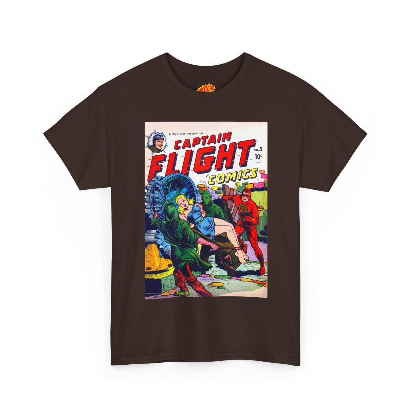 Captain Flight No. 5 Comic Tee Shirt *Multiple Colors*