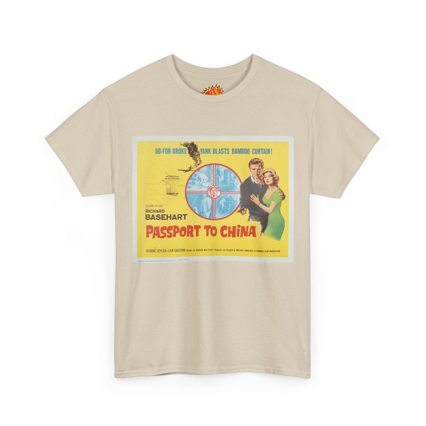 Passport to China Movie Poster T-Shirt *Multiple Colors*