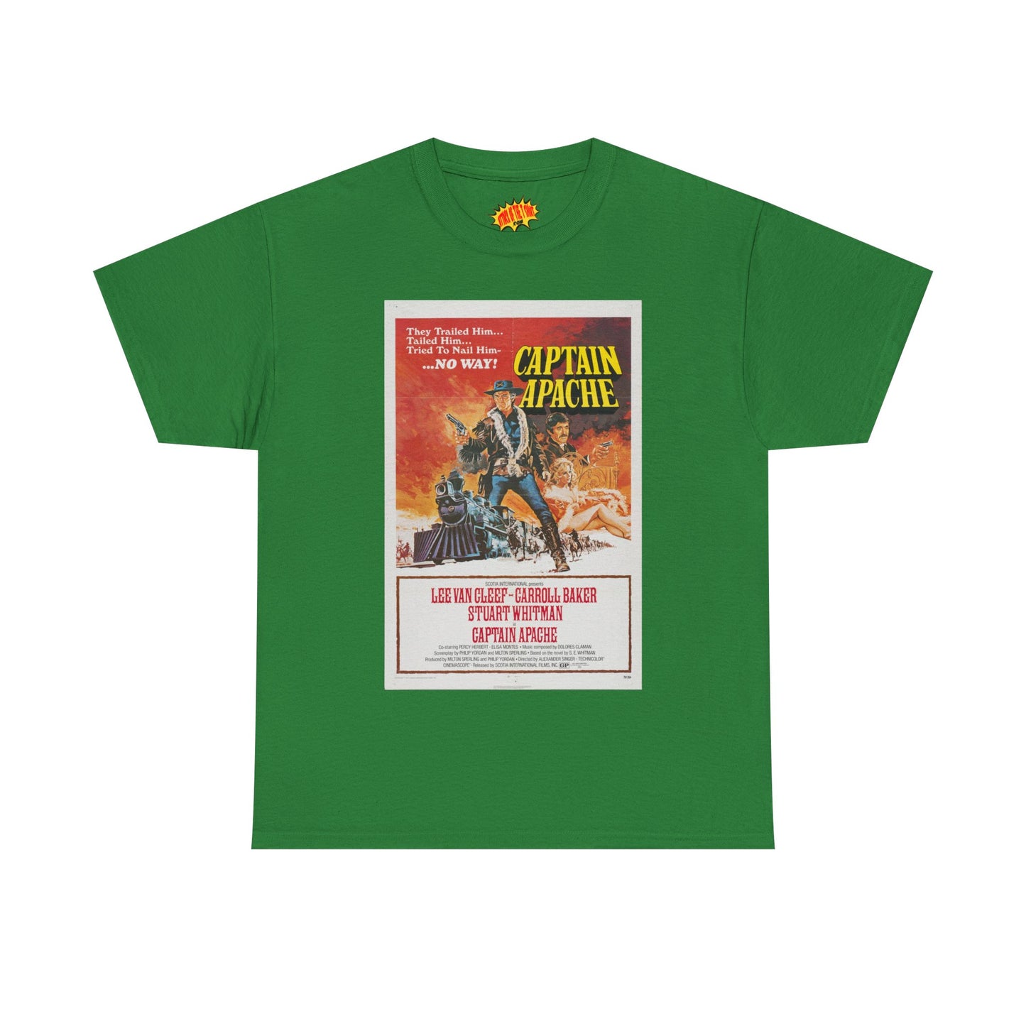 Captain Apache Movie Poster T-Shirt *Multiple Colors*