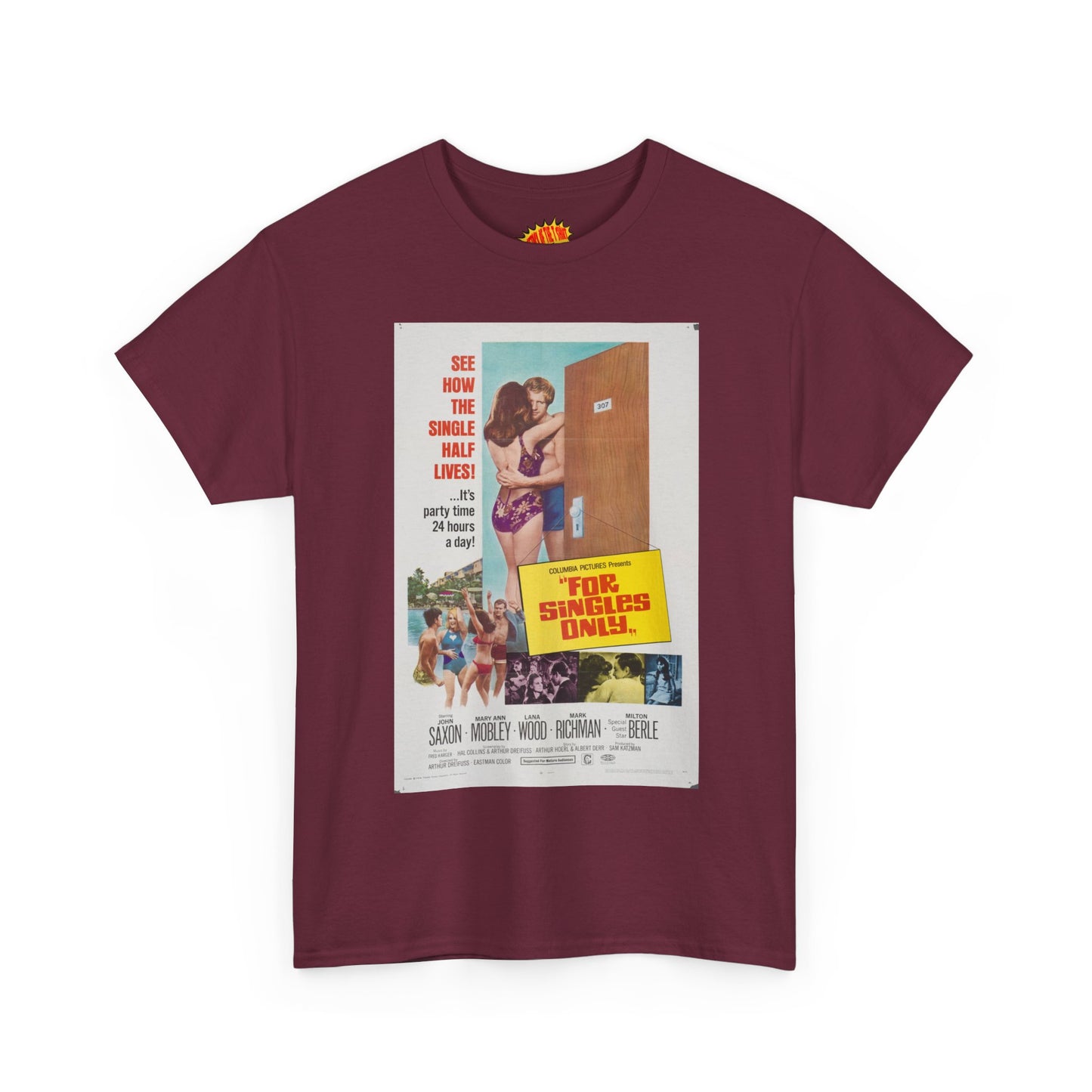 For Singles Only Movie Poster T-Shirt *Multiple Colors*