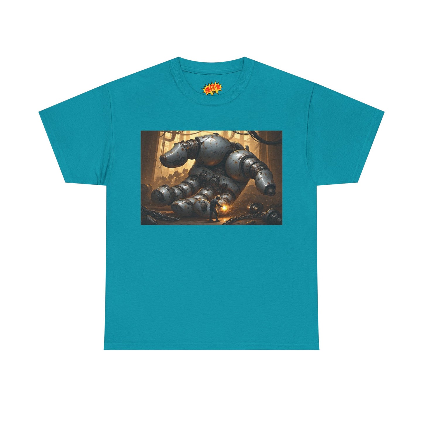 Anime Factory Welder w/Mech Hand T-Shirt *Multiple Colors*