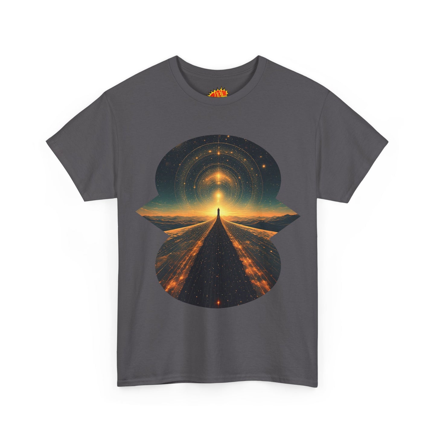 Cosmic Path Space Graphic Art Tee Shirt *Multiple Colors*