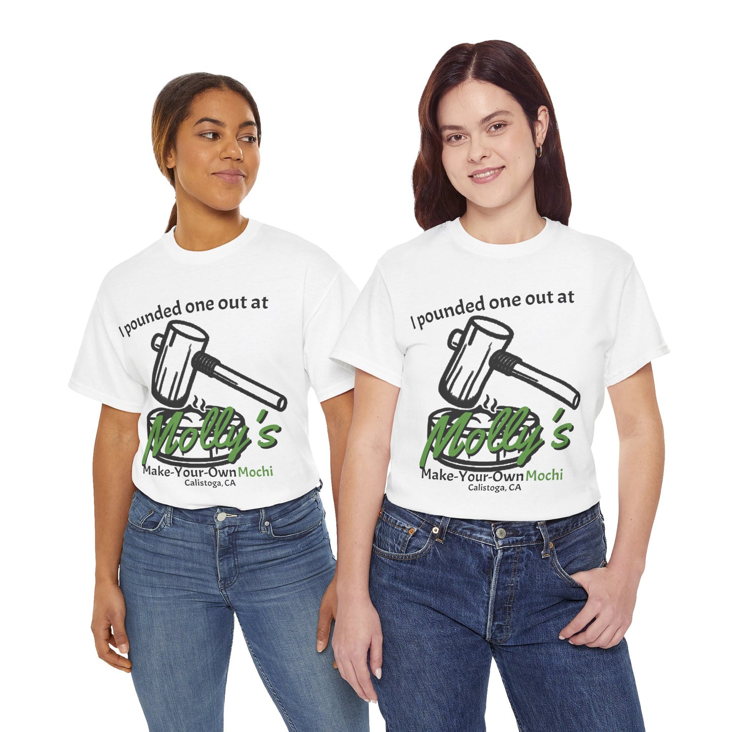 I Pounded One Out at Molly's Make-Your-Own Mochi Tee Shirt