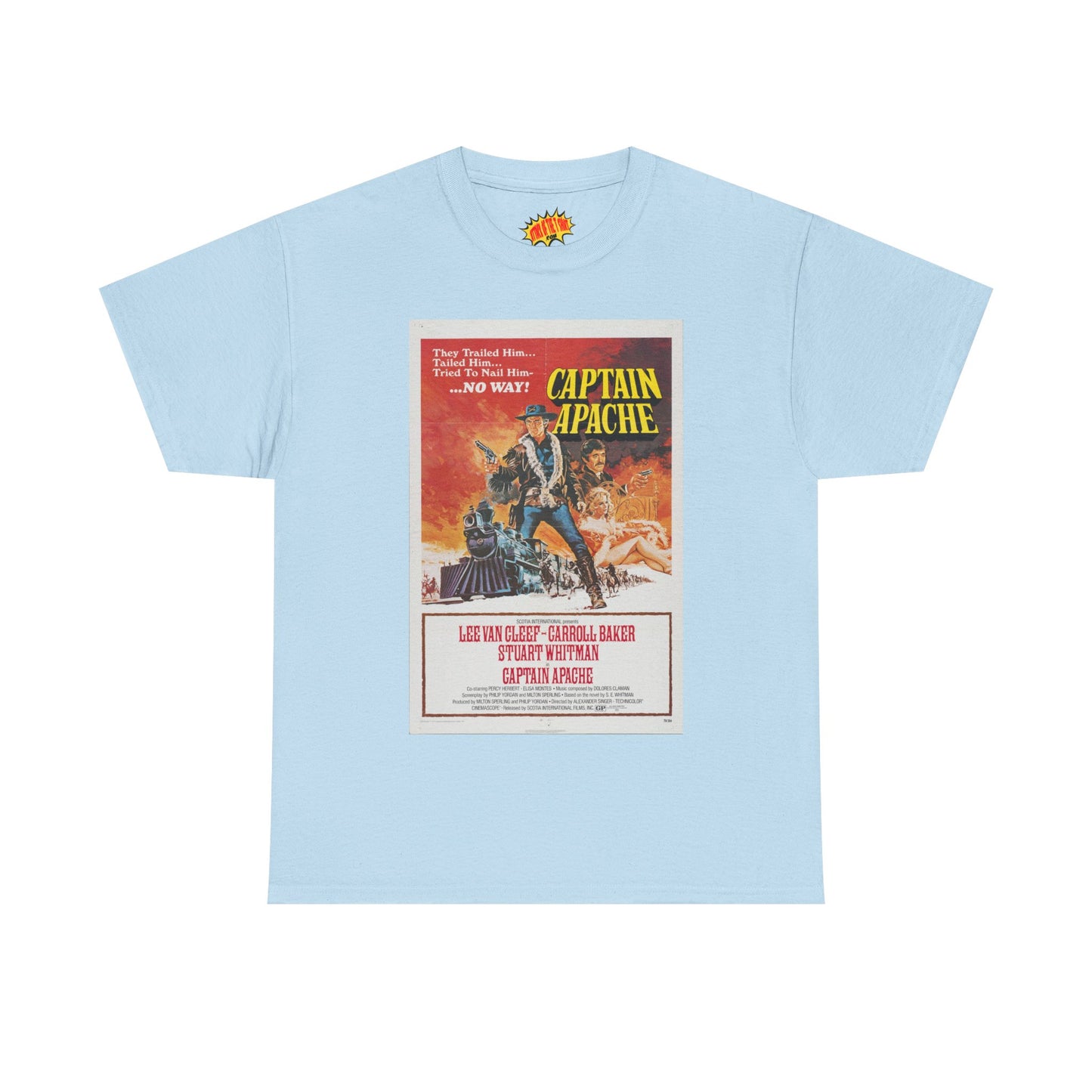 Captain Apache Movie Poster T-Shirt *Multiple Colors*