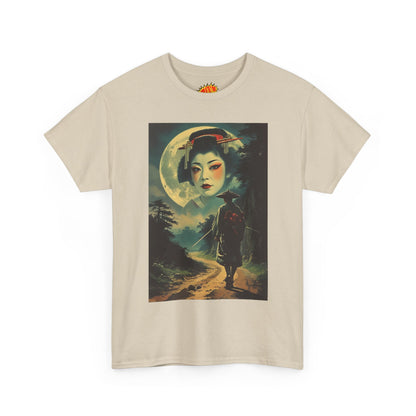 Night Traveller w/Full Moon Geisha T-Shirt