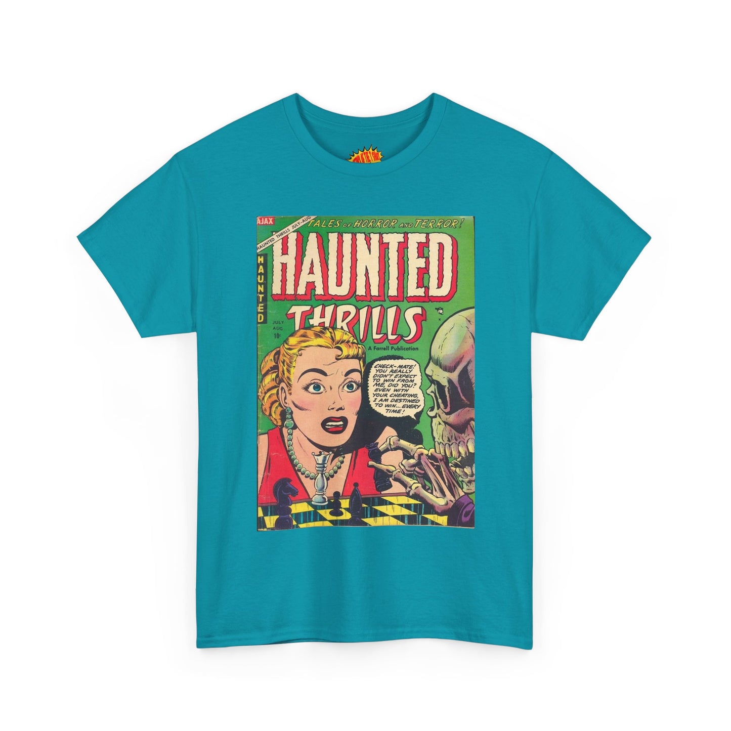 Haunted Thrills July - August Comic Tee Shirt *Multiple Colors*