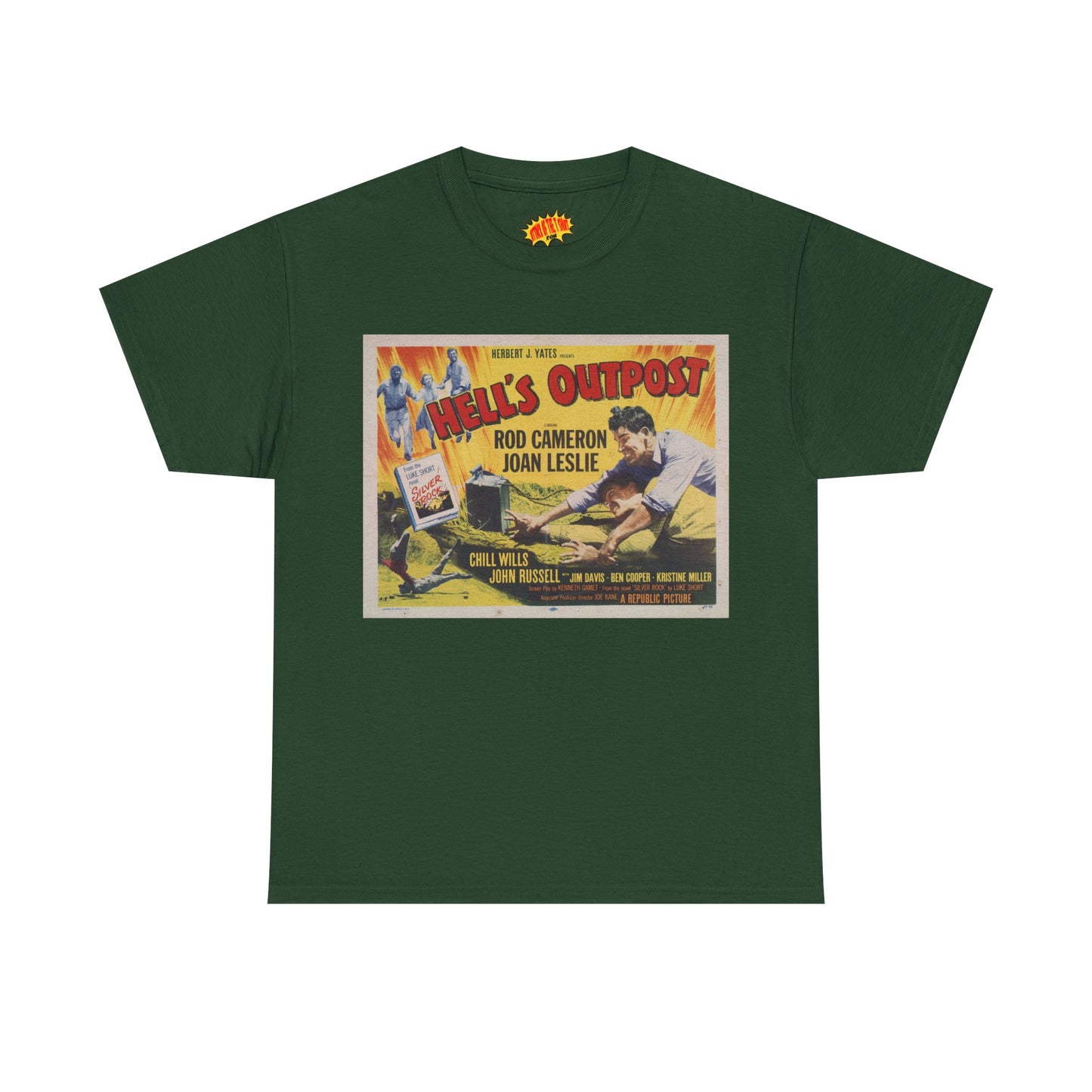 Hell's Outpost Movie Poster T-Shirt *Multiple Colors*