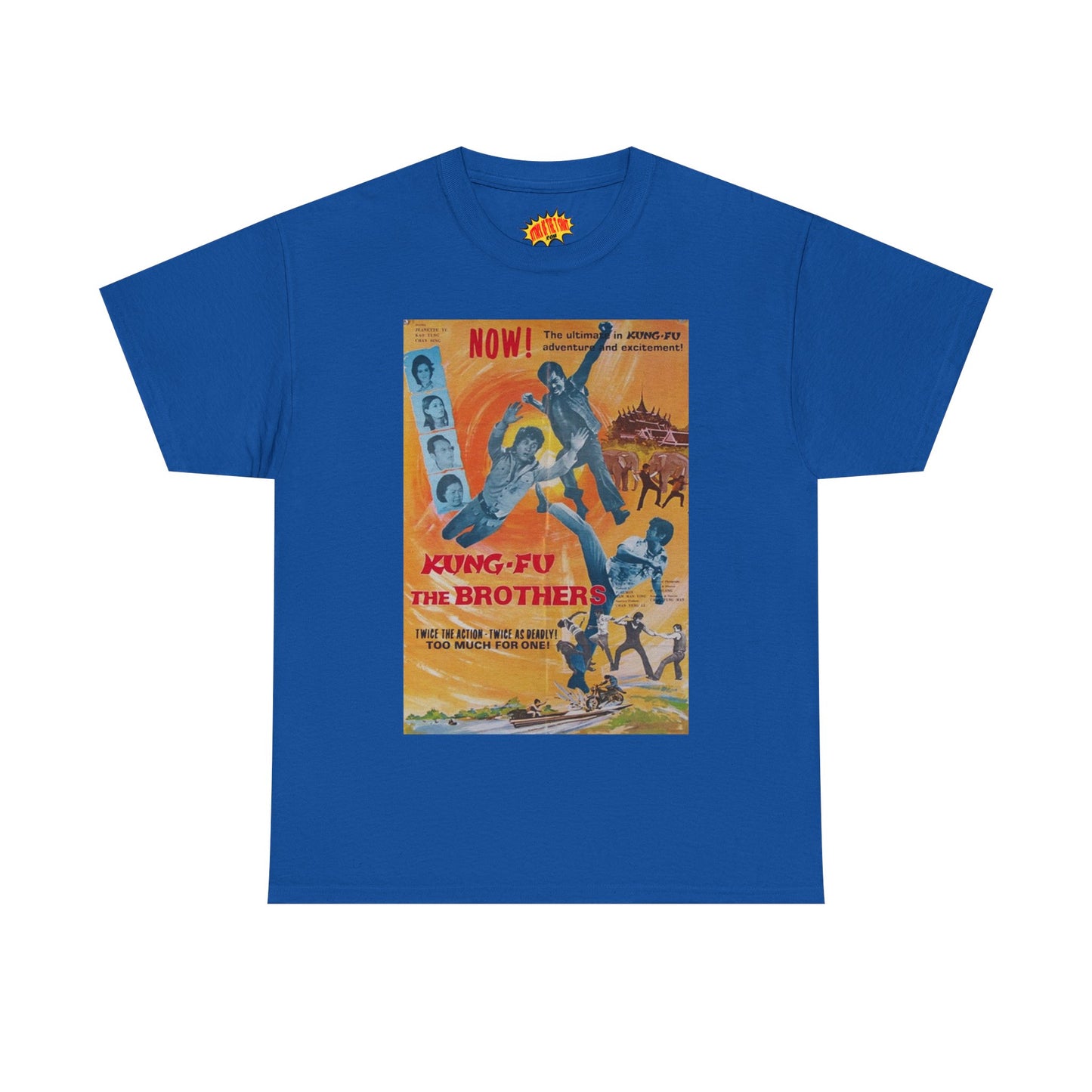 Kung Fu The Brothers Movie Poster T-Shirt *Multiple Colors*