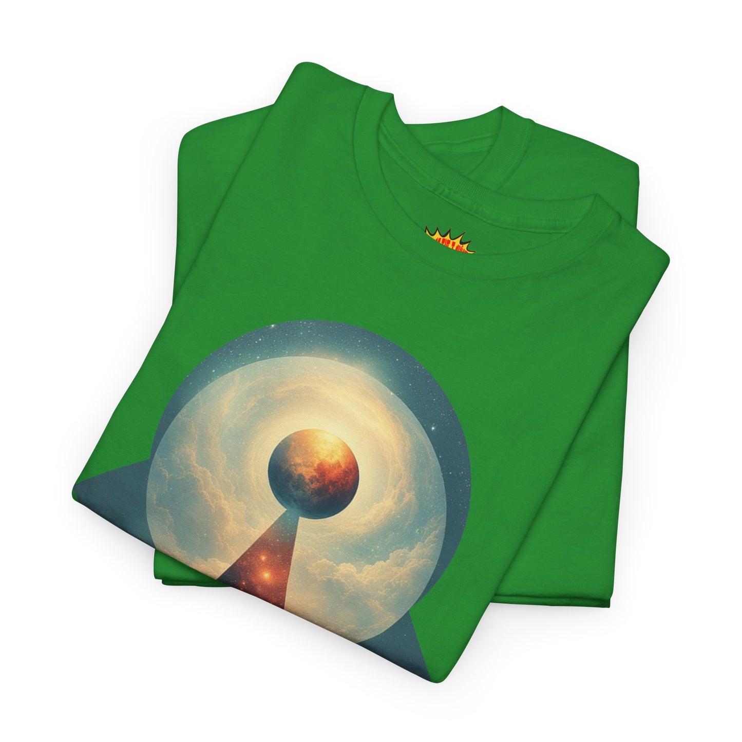Geometric Galaxy Graphic Space Art Tee Shirt *Multiple Colors*