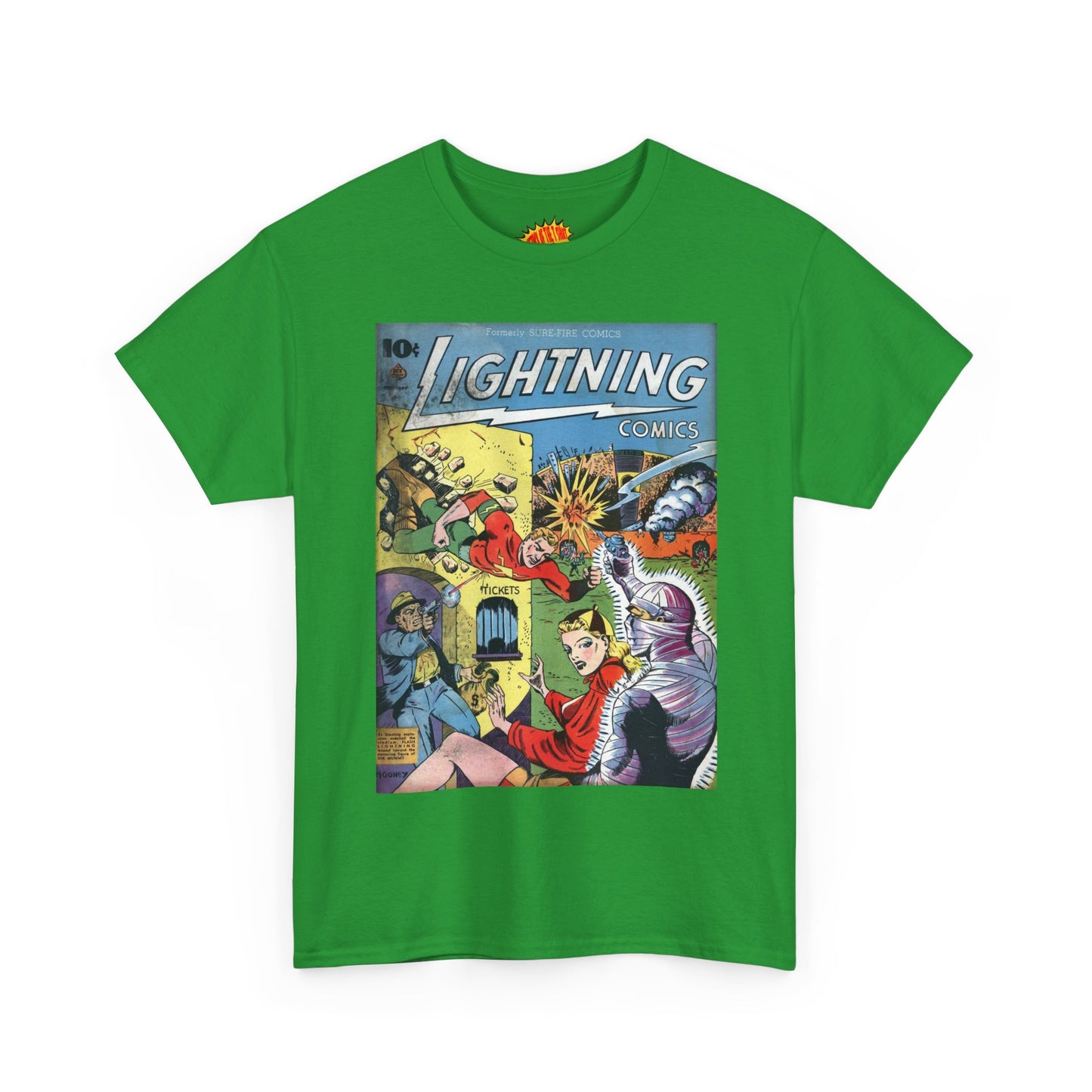 Lightning Comics February Comic Tee Shirt *Multiple Colors*