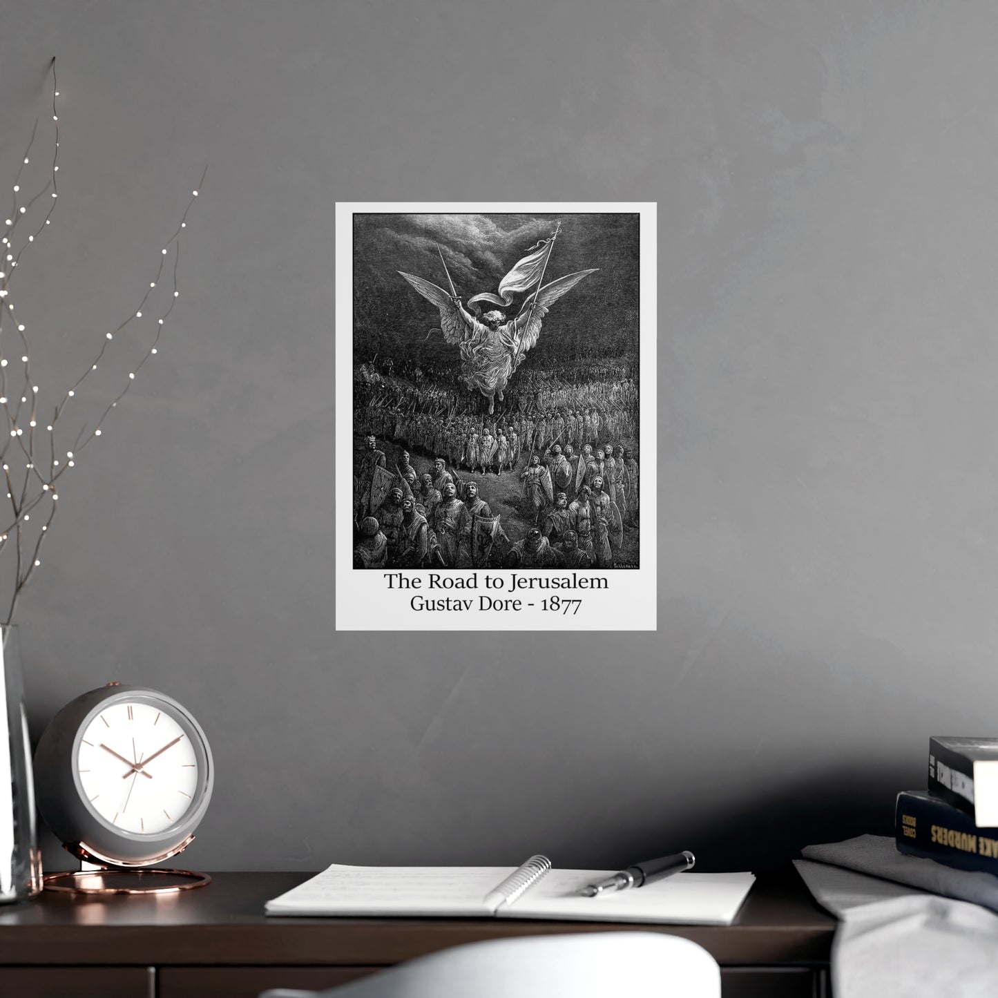 The Road to Jerusalem - Gustav Dore, 1877