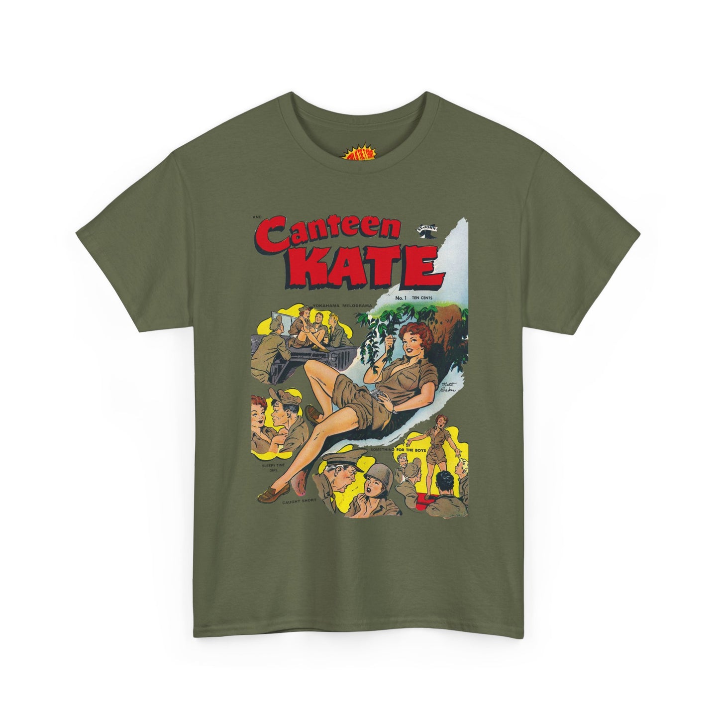 Canteen Kate #1 - Heavy Cotton Tee *Many Sizes and Colors Available*