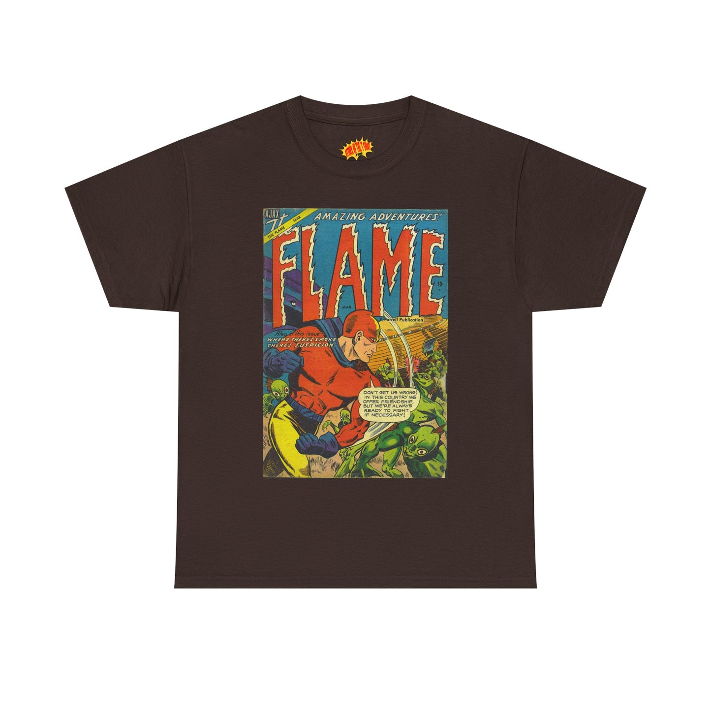 The Flame March Comic Tee Shirt *Multiple Colors*